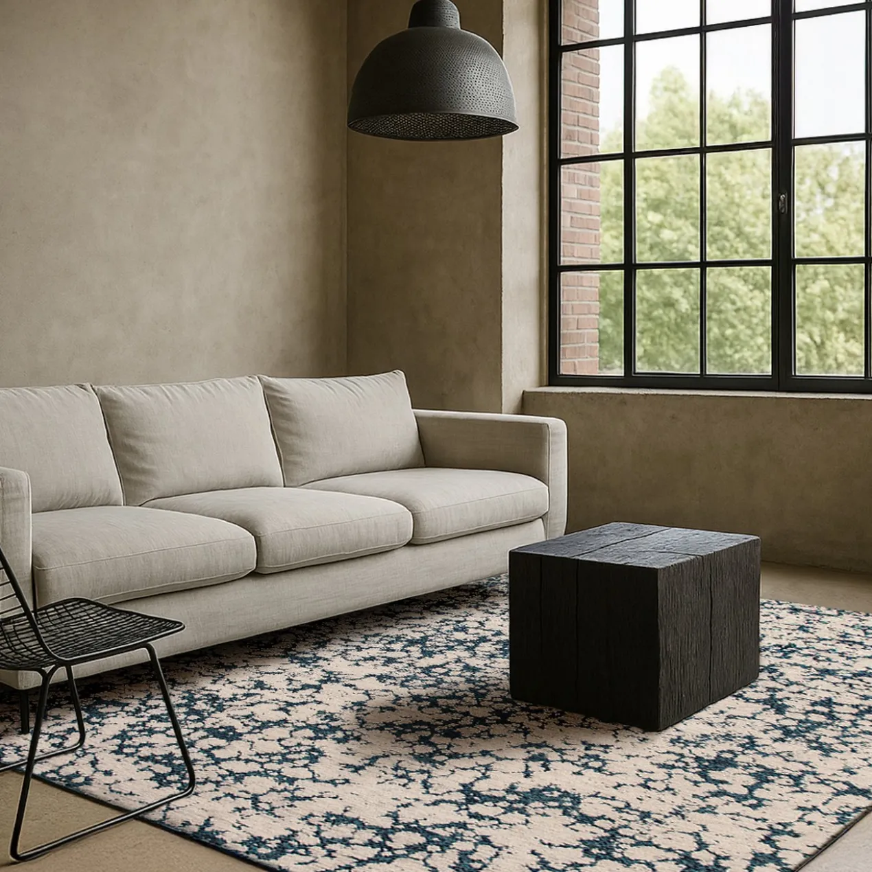 9398-CLOUD-SKIPPER BLUE-140x200cm