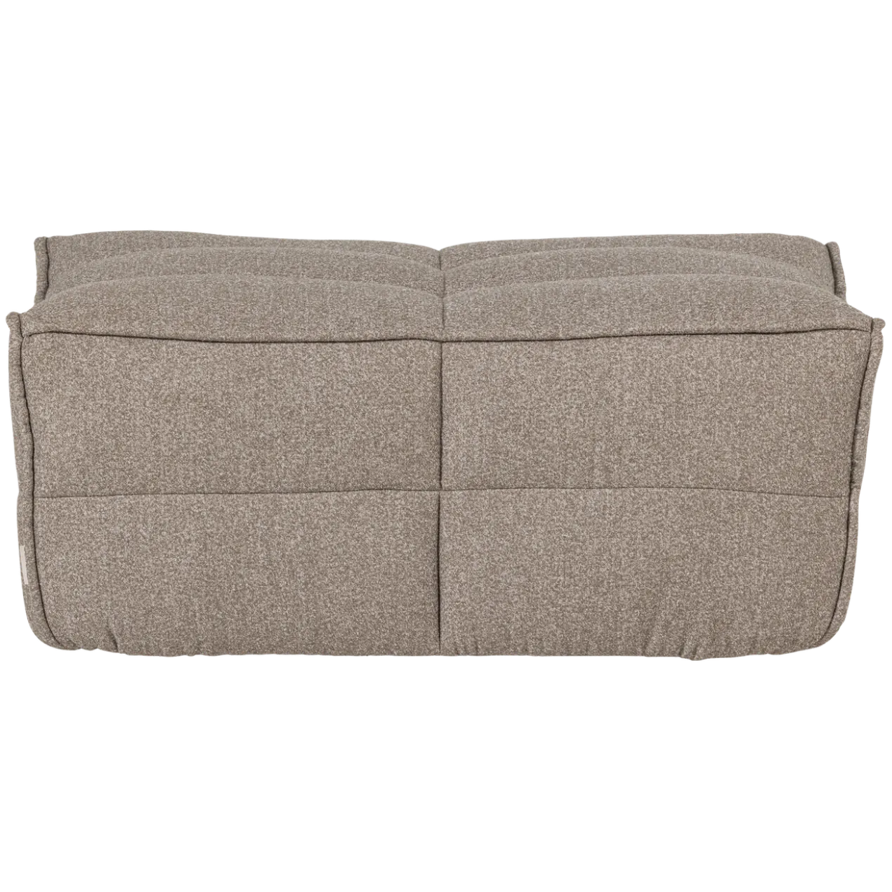 Cluster hocker boucle khaki bruin