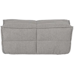 Cluster hocker boucle warm grijs