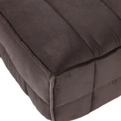 Cluster hocker velvet chocolade bruin