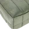 Cluster hocker velvet pistache groen