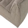 Cluster hoekelement boucle khaki bruin