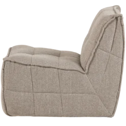 Cluster 1-zits element boucle khaki bruin