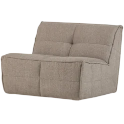 Cluster 1-zits element boucle khaki bruin