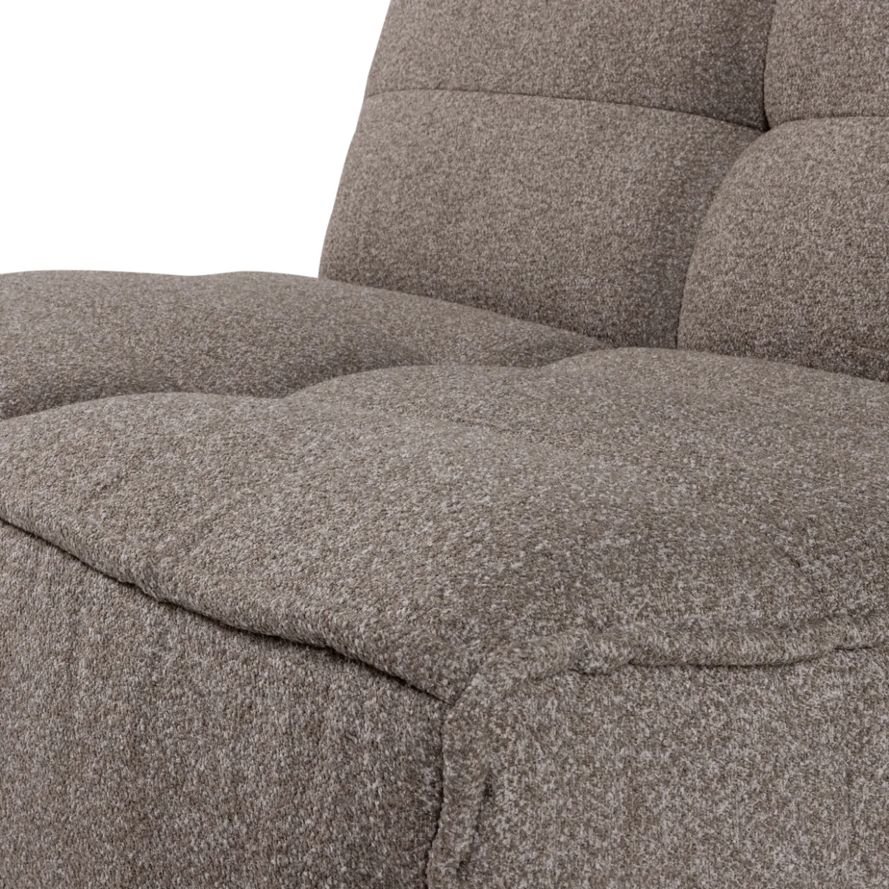 Cluster 1-zits element boucle middenbruin