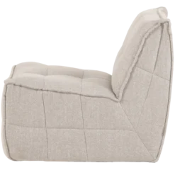 Cluster 1-zits element boucle zand beige