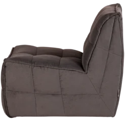 Cluster 1-zits element velvet chocolade bruin