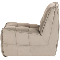 Cluster 1-zits element velvet warm taupe