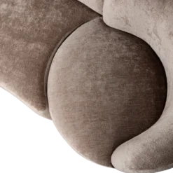 Combi-popular: bankje + fauteuils taupe