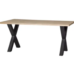 Combi-tablo: boomstam eiken 180x90 & alkmaar poot [fsc]