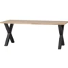 Combi-tablo: eiken 200x90 & alkmaar poot [fsc]