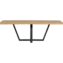 Combi-tablo: xl tafelblad eiken 240x100 & drenthe poot [fsc]