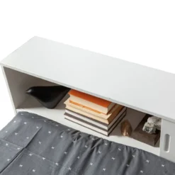 Connect hoekbed grenen wit [fsc]