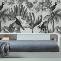 Connect hoekbed grenen wit [fsc]