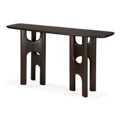 Console Flow mahonie rose brown 150x40 cm