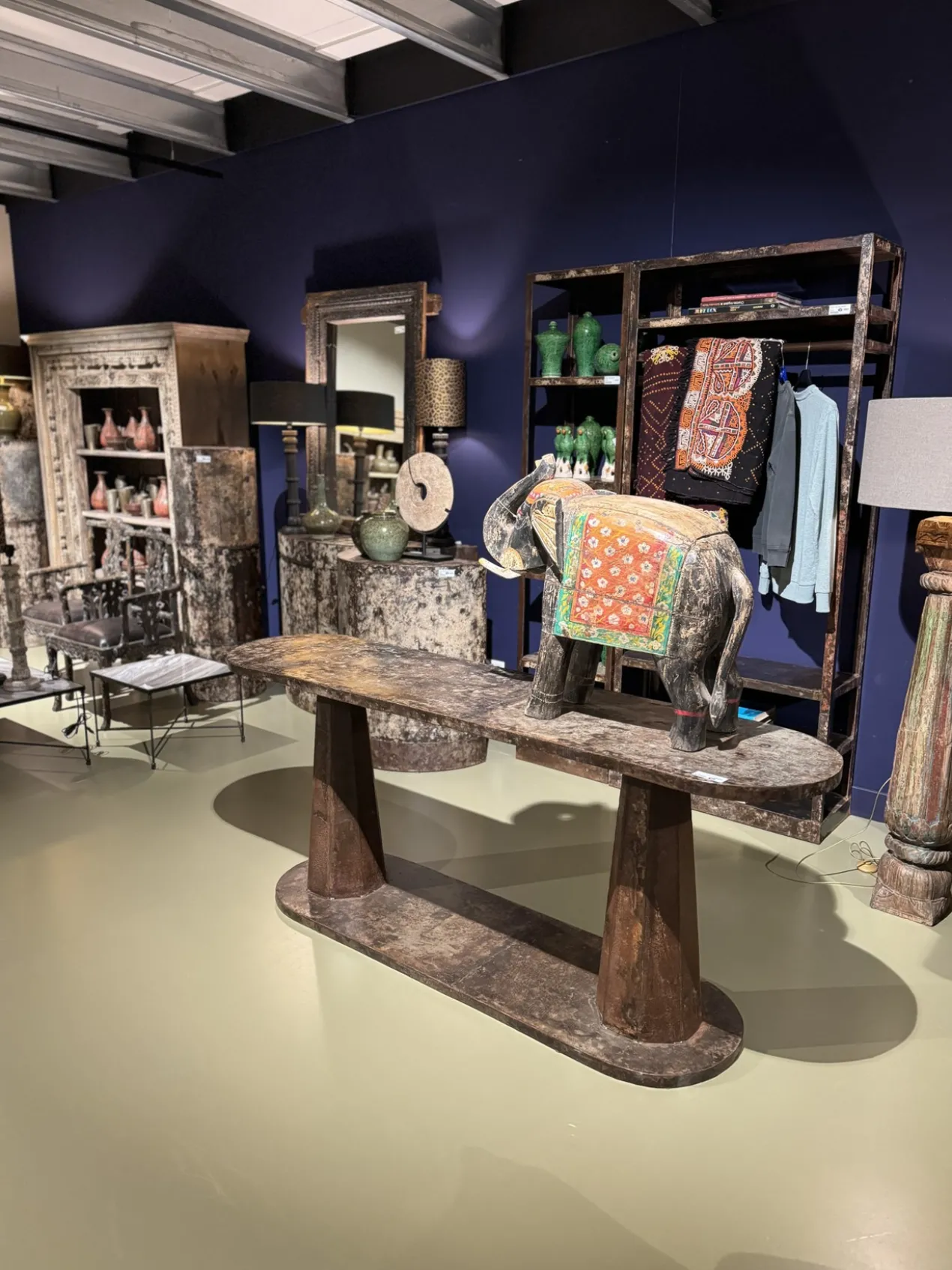 Console ijzer Arezzo 200x48x80
