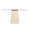 Console Milan glas 140 cm beige
