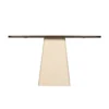 Console Milan hout 140 cm beige