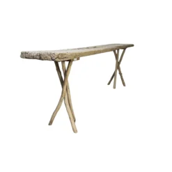 Console stronkpoot naturel uniek