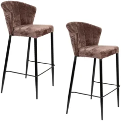 Counter chair georgia purple