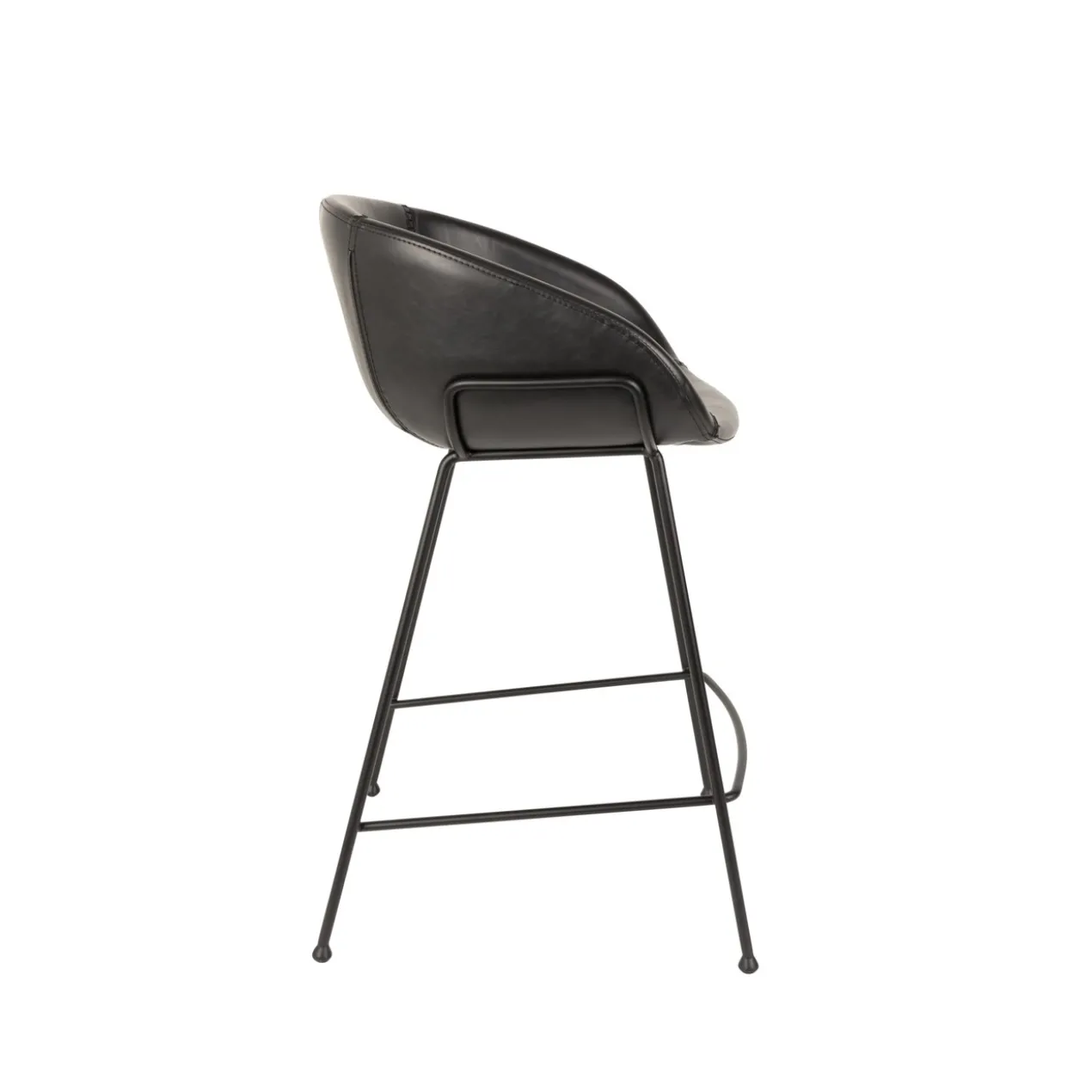 Counter kruk feston zwart