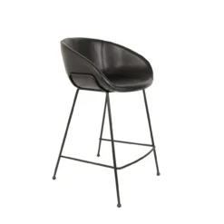 Counter kruk feston zwart