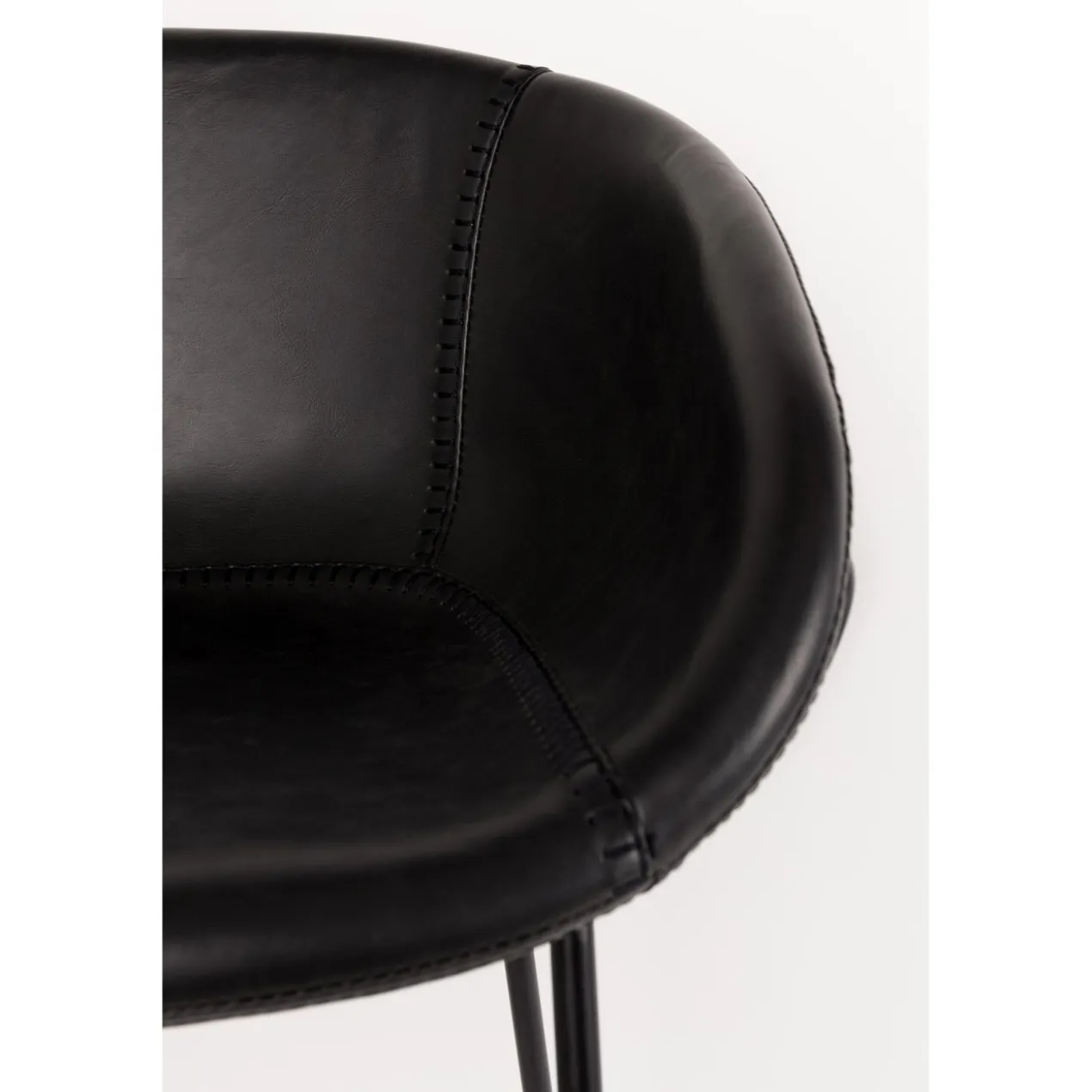 Counter kruk feston zwart
