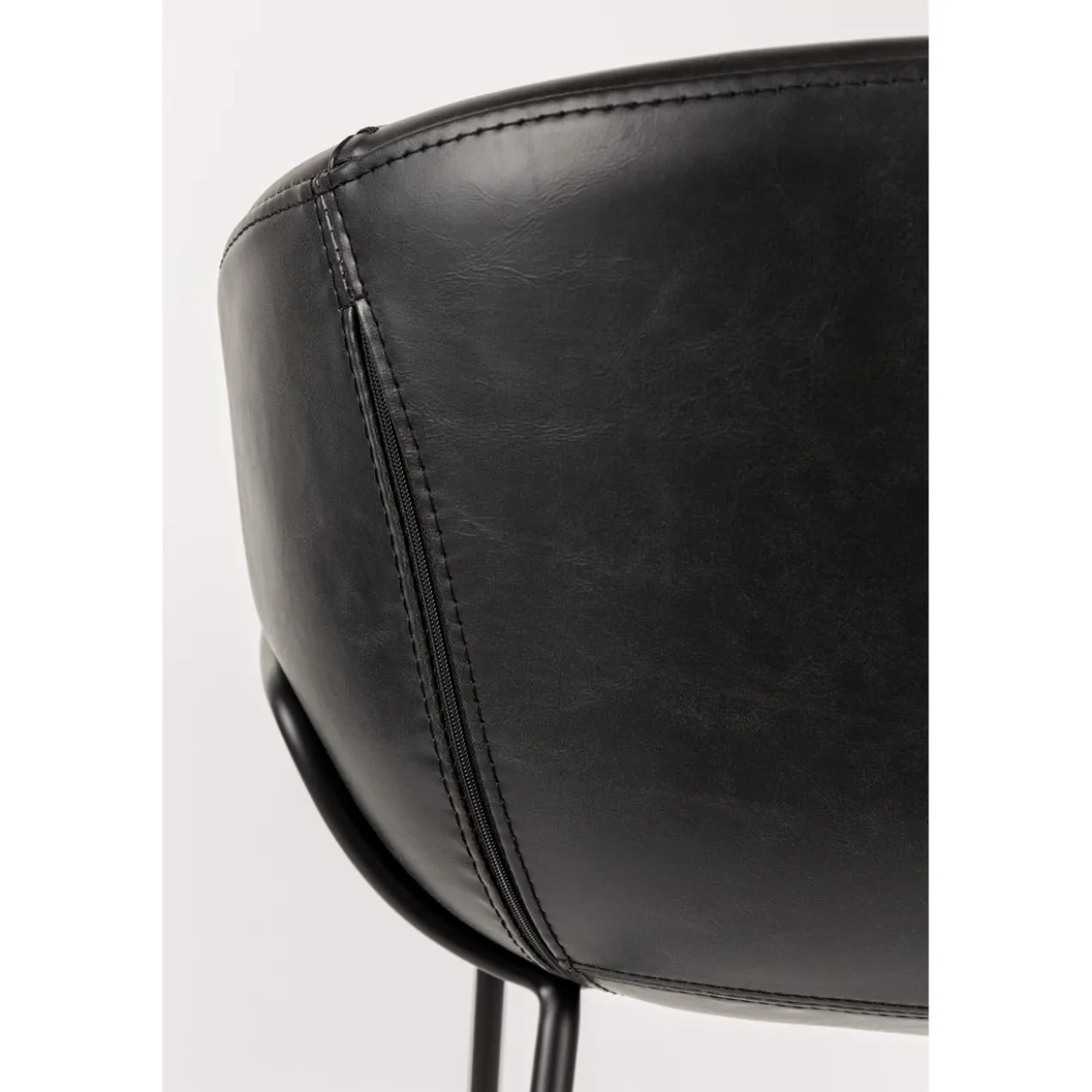 Counter kruk feston zwart