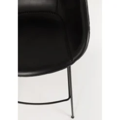 Counter kruk feston zwart