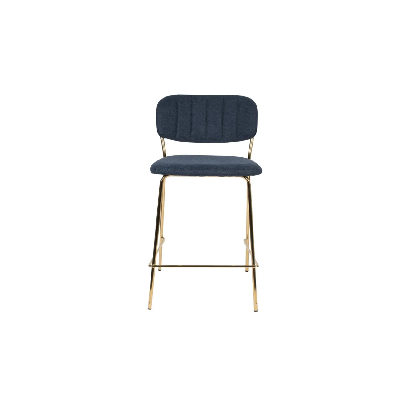Counter kruk jolien goud/donker blauw