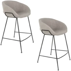 Counter stool feston fab grey