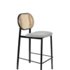 Counter stool spike natural/grey