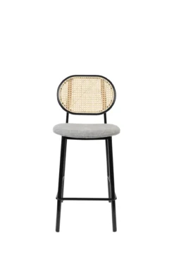 Counter stool spike natural/grey