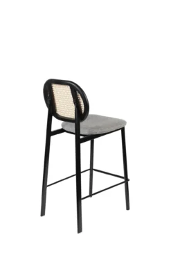Counter stool spike natural/grey