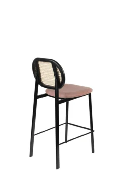 Counter stool spike natural/pink