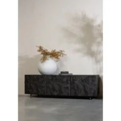 Counter tv meubel mango zwart