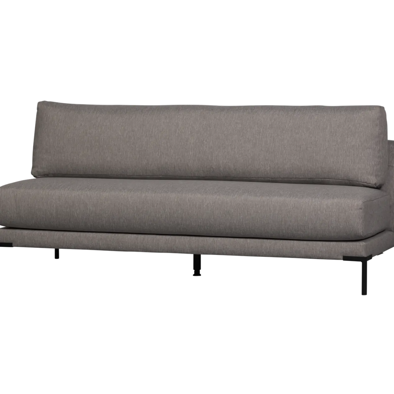 Couple eetbank element 200 cm grijs