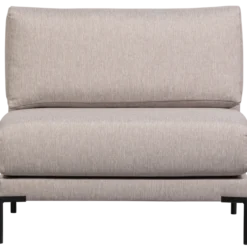 Couple eetbank element 100 cm naturel