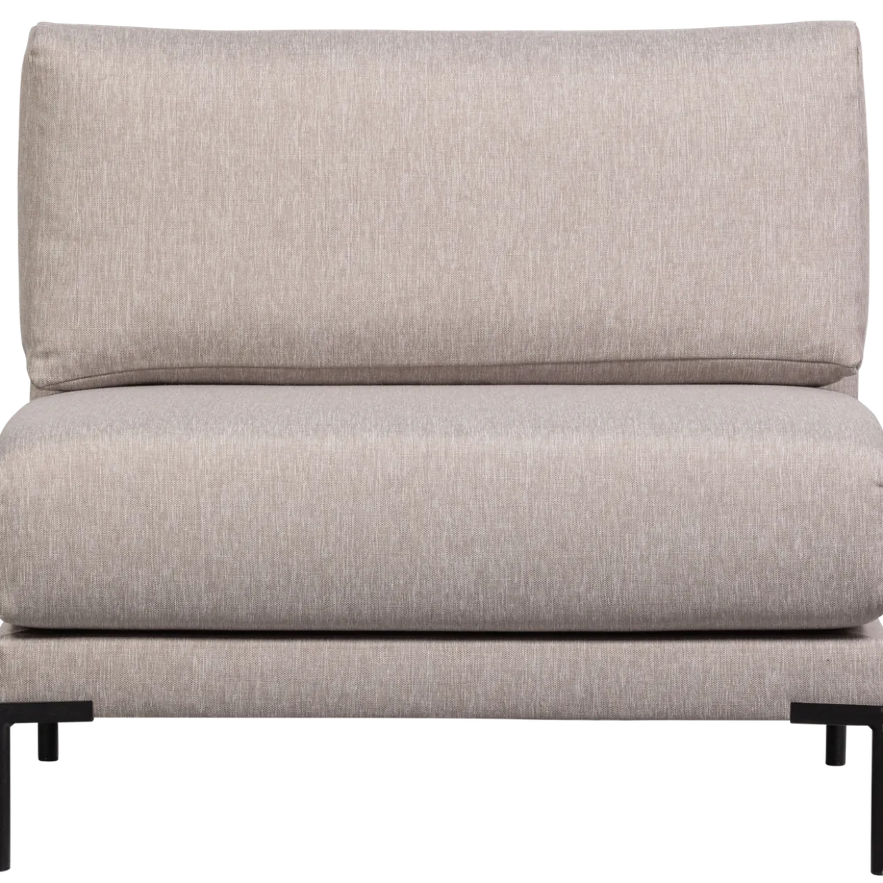 Couple eetbank element 100 cm naturel