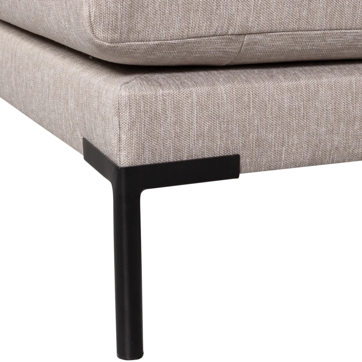 Couple eetbank element 100 cm naturel