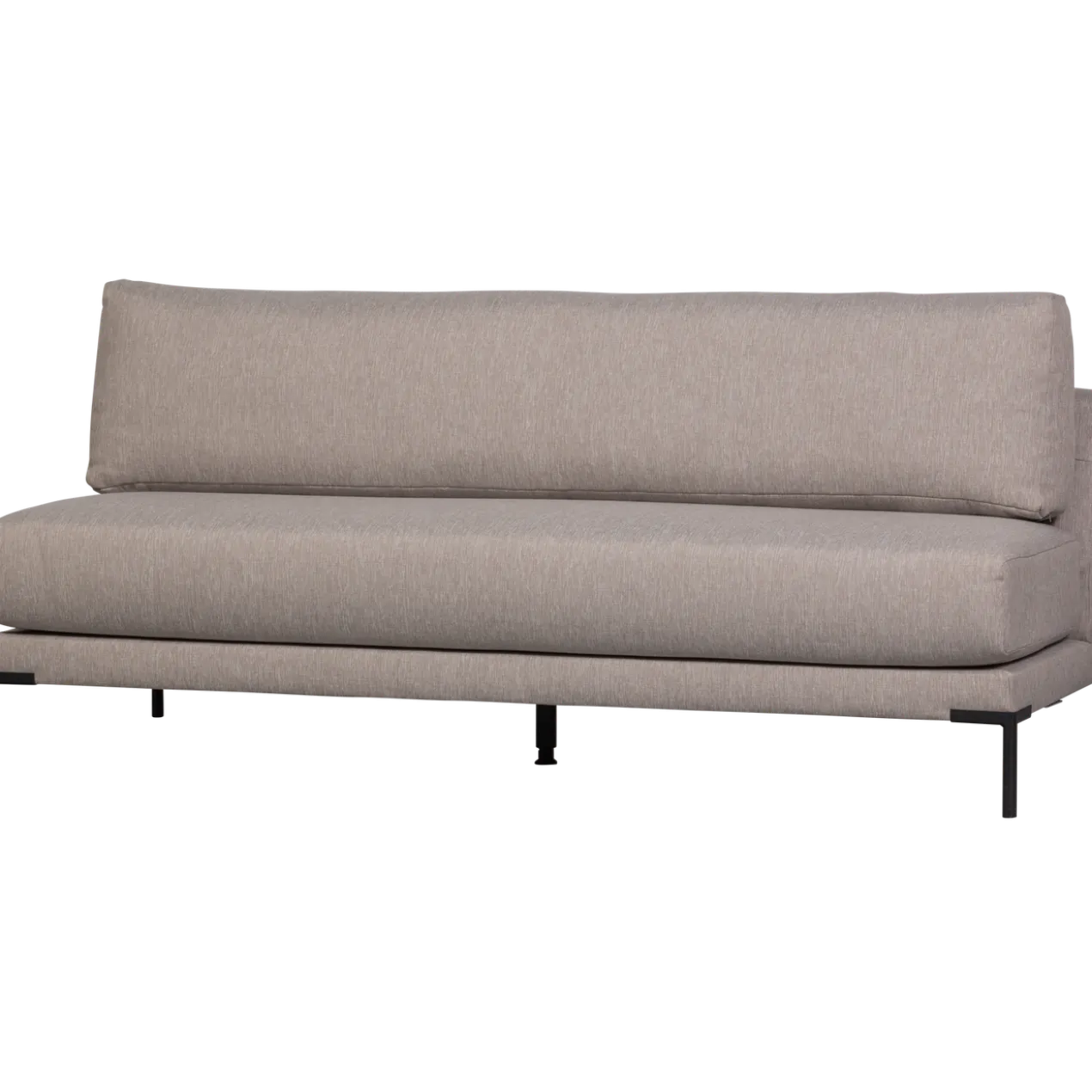 Couple eetbank element 200 cm taupe
