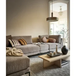 Couple hoekelement taupe