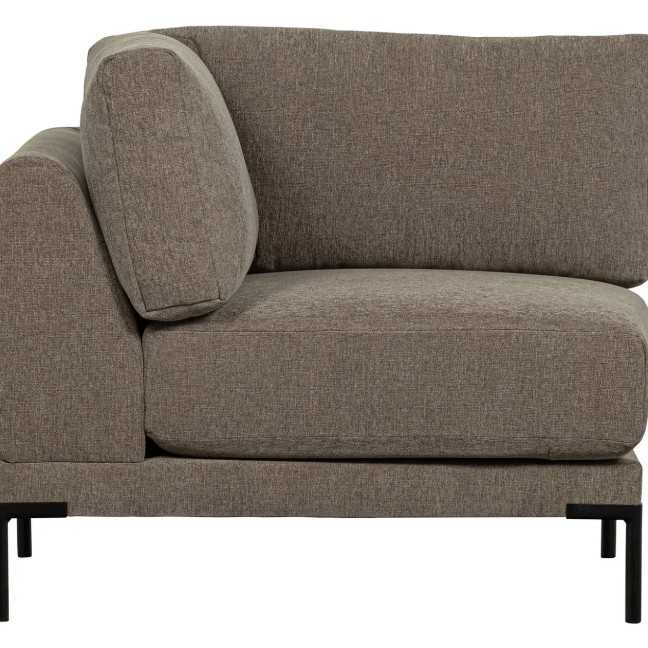 Couple hoekelement taupe