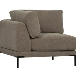 Couple hoekelement taupe