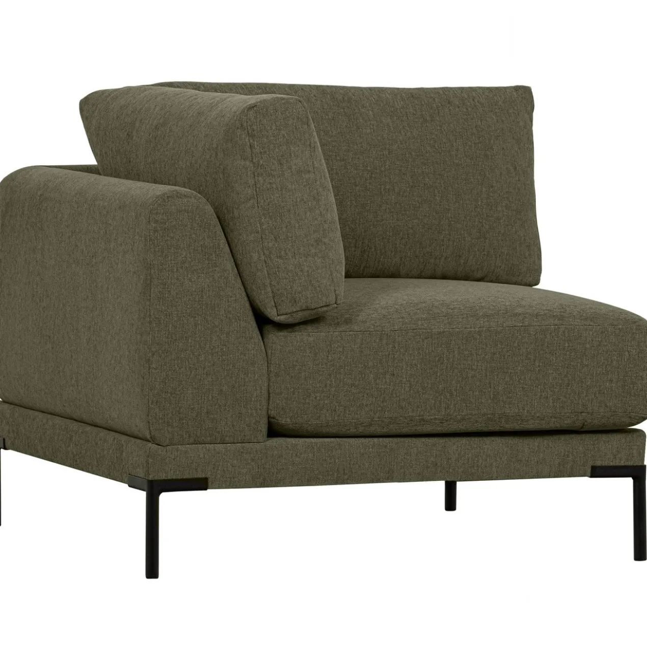 Couple hoekelement warm groen