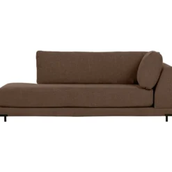 Couple lounge element links chocolade bruin