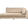 Couple lounge element rechts naturel melange