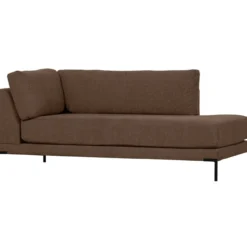 Couple lounge element rechts chocolade bruin