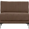 Couple loveseat element chocolade bruin