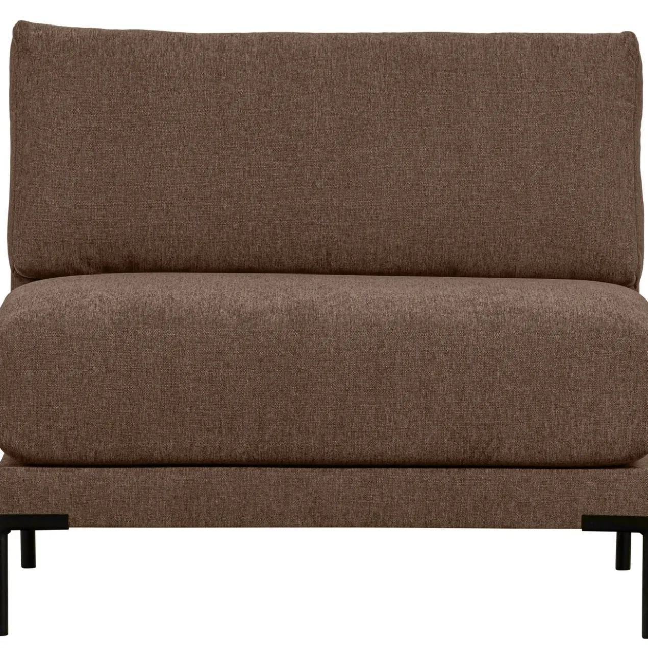 Couple loveseat element chocolade bruin